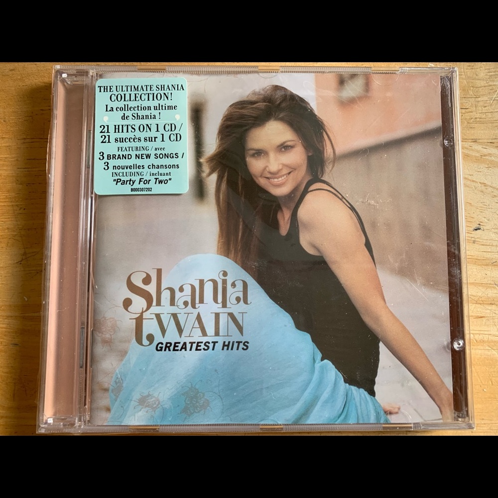 3 CDs Shania Twain Sealed Diana Ross Adele 21 Sealed